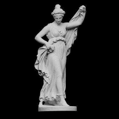 The Dancer Statue by Canova | Dancing Girl Figure | Neoclassical Art | 12k Resin or Marble composite PLA