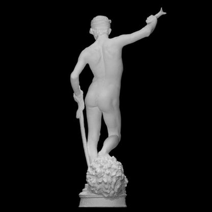 David Vanquishing Goliath Statue | Biblical Hero | Renaissance Art | 12k Resin or Marble composite PLA