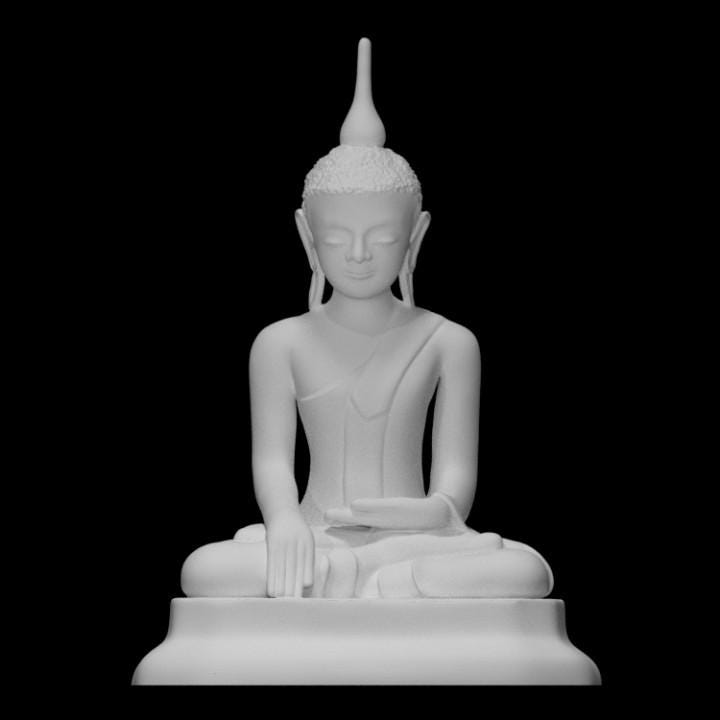 Gautama Buddha Bust | Meditation & Yoga Decor | Spiritual Serenity | 12k Resin or Marble composite PLA