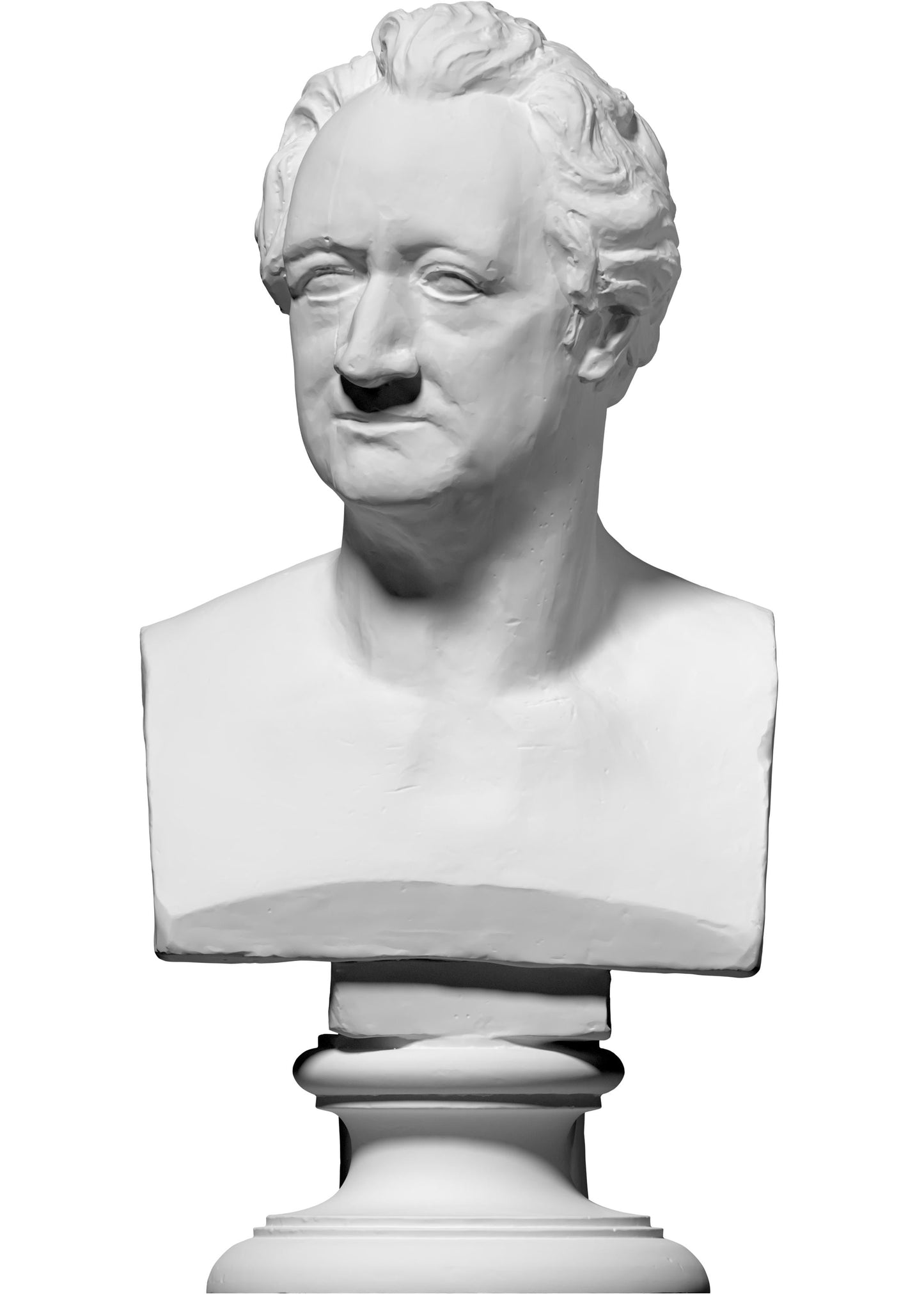Johann von Goethe Bust by H. Poetschke | German Poet Statue | Weimar | 12k Resin or Marble composite PLA