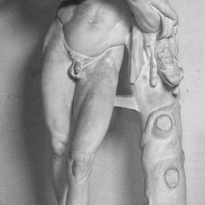 Silenus with Infant Bacchus Statue | Tutor of Dionysus | Greek Mythology | 12k Resin or Marble composite PLA