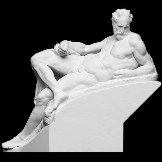Allegory of Dusk by Michelangelo | Medici Chapel | Renaissance Art | 12k Resin or Marble composite PLA