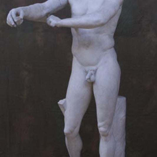 The Apoxyomenos Statue (The Scraper) | Lysippos | Vatican Museum | 12k Resin or Marble composite PLA