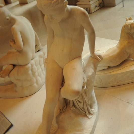 Young Nymph Entering the Water Statue | Falconet | Rococo Art | 12k Resin or Marble composite PLA