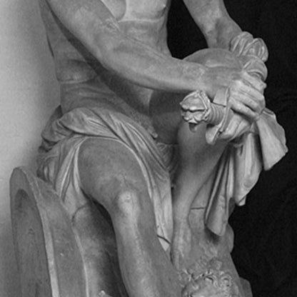 Ludovisi Ares Statue | The Seated God of War | Roman Art Replica | 12k Resin or Marble composite PLA