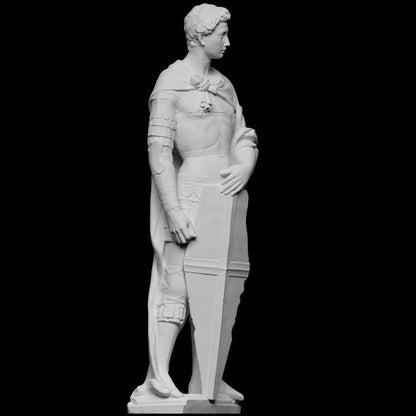 Saint George by Donatello Statue | Renaissance Masterpiece | Florence Art | 12k Resin or Marble composite PLA