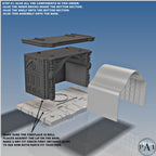 3D Printed Gothic Halloween Tealight Fireplace: Spooky Home Decor (DIY Kit)