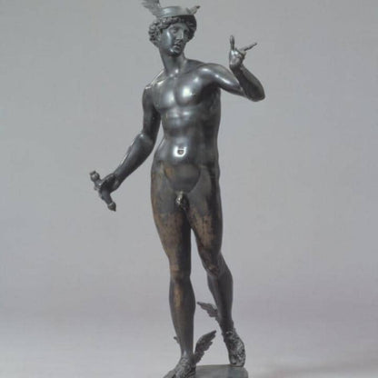 Flying Mercury Statue by Giambologna | Messenger of the Gods | Renaissance Art | 12k Resin or Marble composite PLA