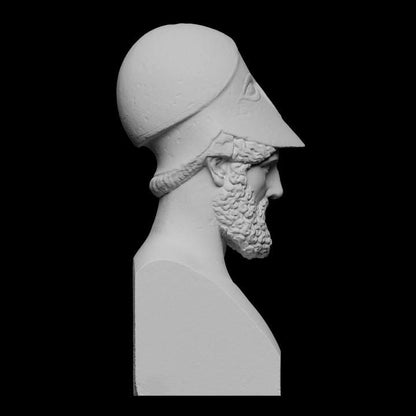 Bust of Pericles | Athenian Statesman & General | Golden Age of Athens | 12k Resin or Marble composite PLA