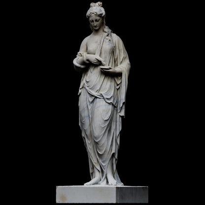 Hygieia Statue | Greek Goddess of Health | Medical & Pharmacy Gift | 12k Resin or Marble composite PLA