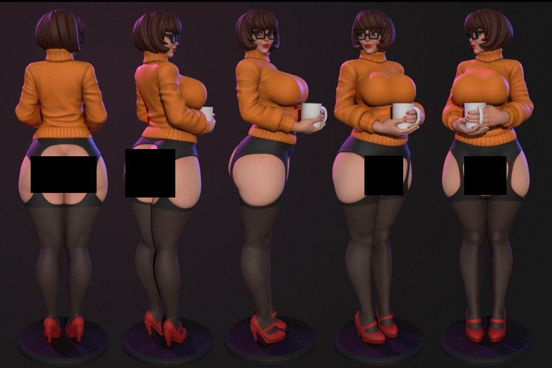 Velma Resin Figure - 12K Ultra Detailed Statue - 20 cm - Hand Painted