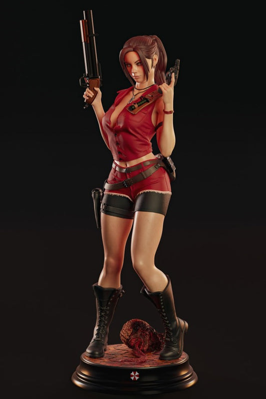 Claire Redfield Figure | 12K High-Detail | Hand-Painted or Unpainted | Multiple Sizes